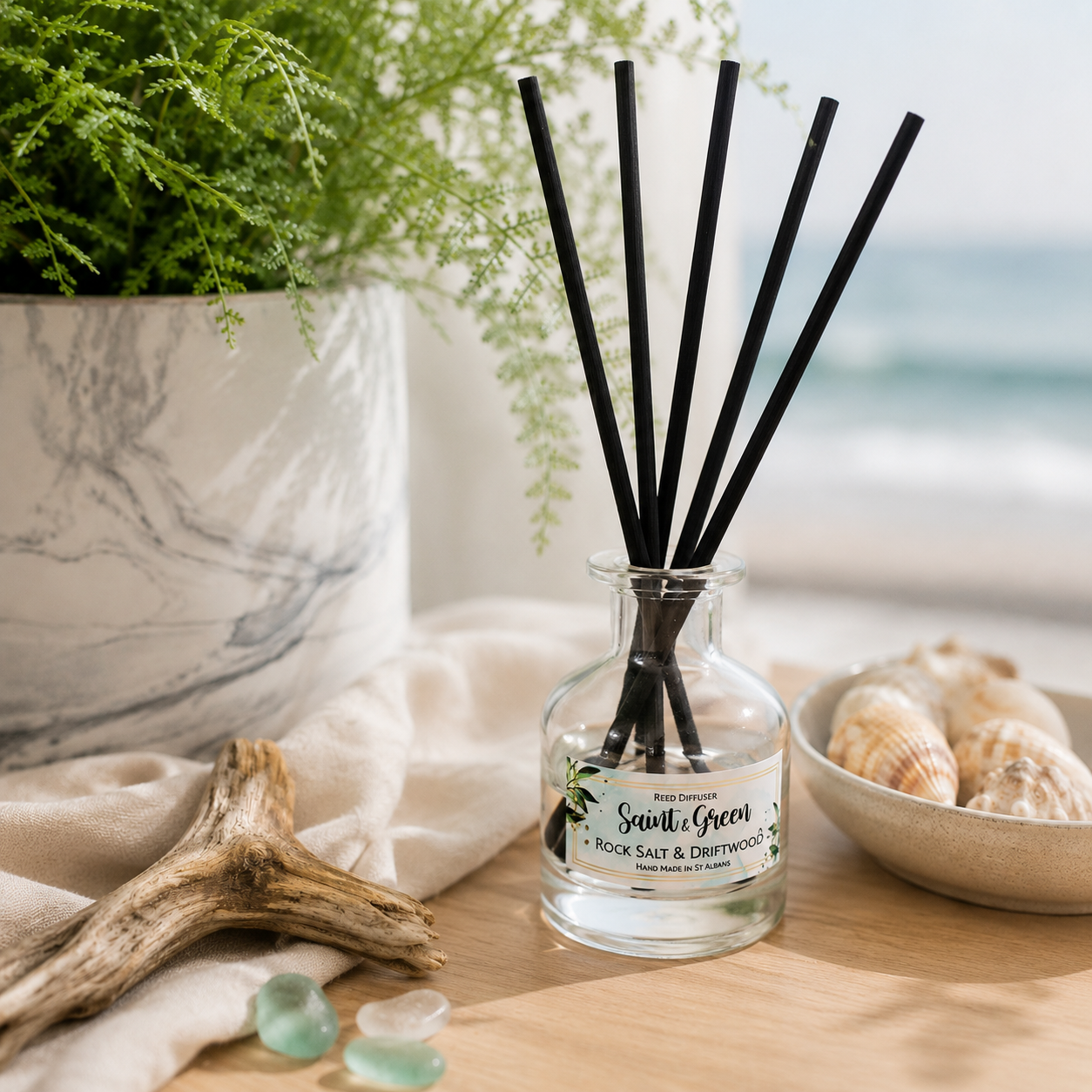 Rock Salt and Driftwood Reed Diffuser