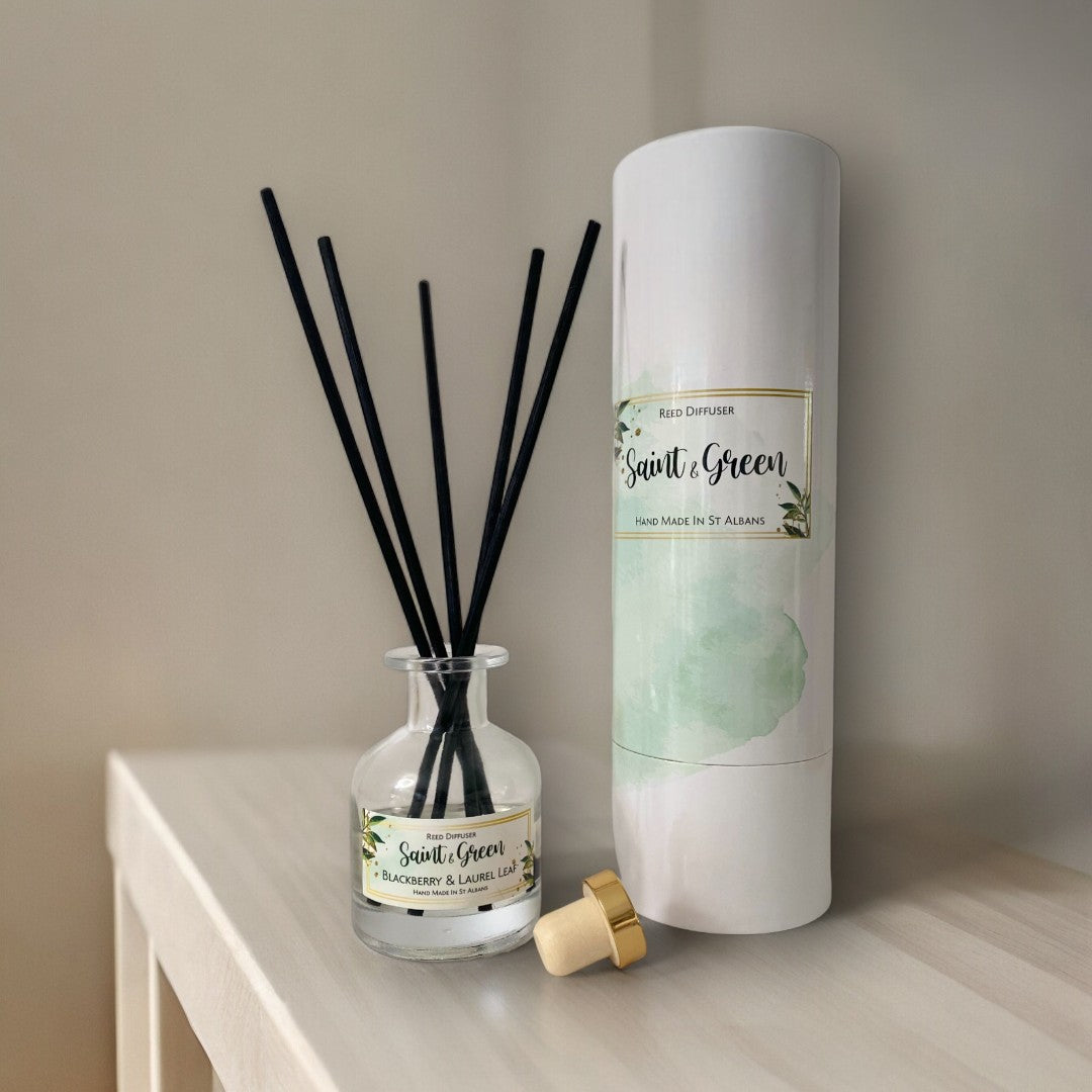 Blackberry & Laurel Leaf Reed Diffuser – Saint & Green