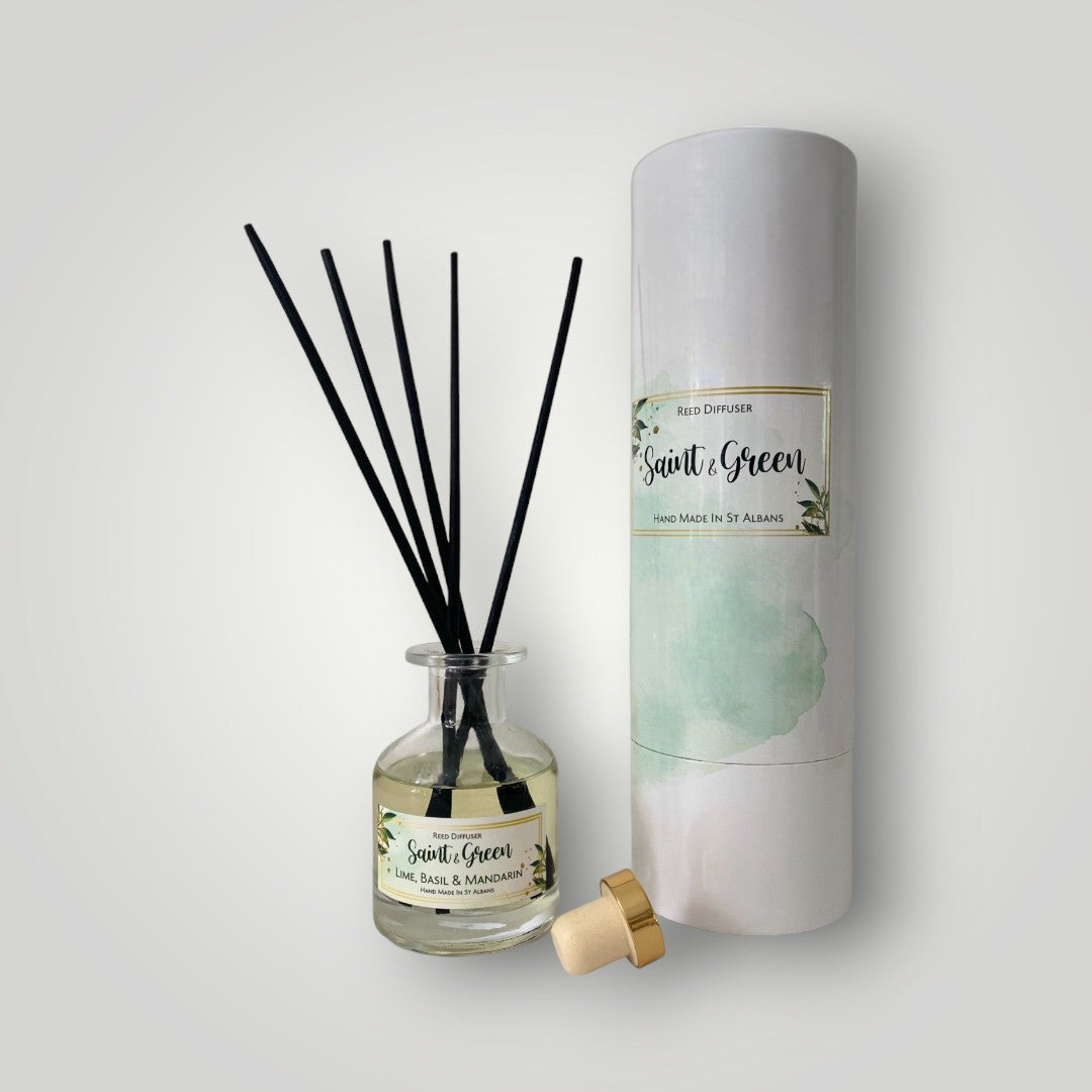 Lime Basil & Mandarin Reed Diffuser – Saint & Green