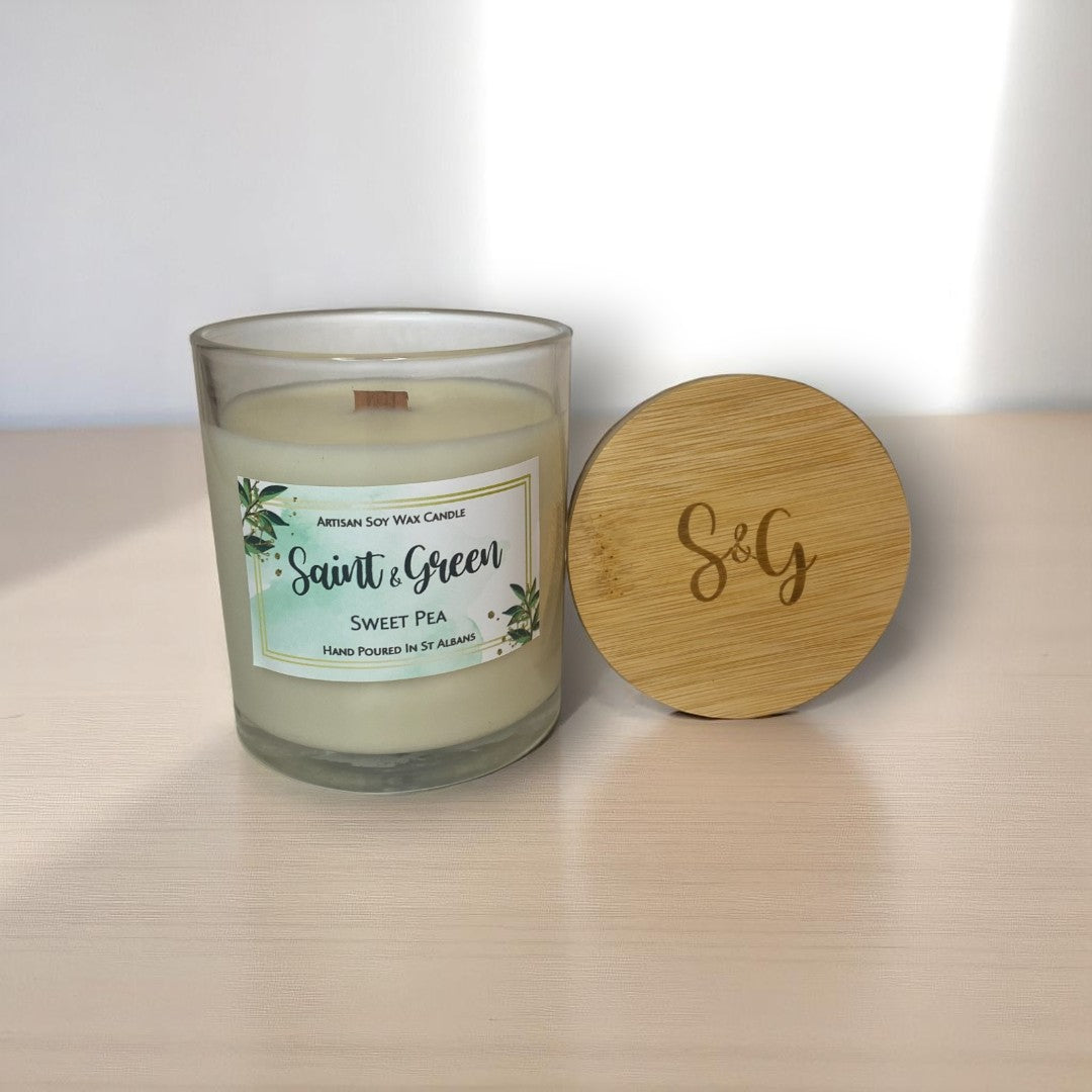 Sweet Pea Soy Wax Candle